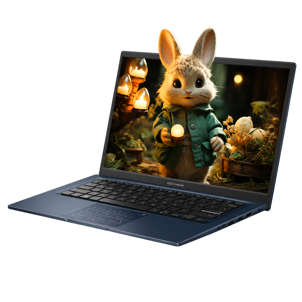 Laptop ASUS VivoBook 14 X1404VAP FHD Intel Core 5 8GB RAM 256GB SSD Windows 11 Quiet Blue