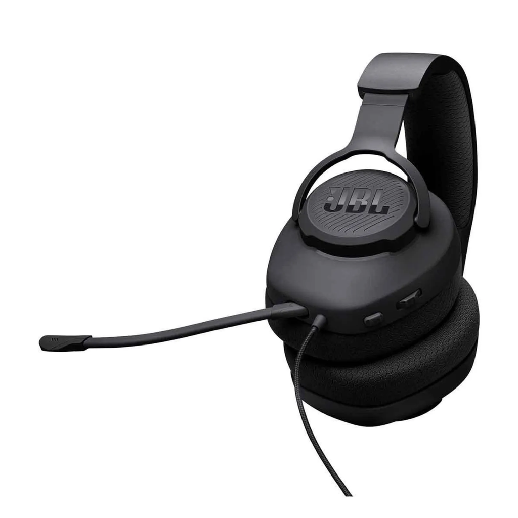 JBL Quantum 100 M2 Audífonos Gamer Over-Ear con Micrófono Negro