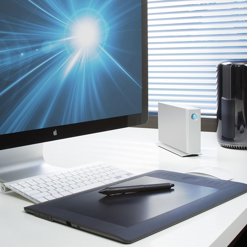 Disco Duro Externo LaCie d2 Desktop 4TB | USB 3.0 | Ref. 9000443 | Profesional 7200 RPM | Carcasa de Aluminio | Para Mac y PC