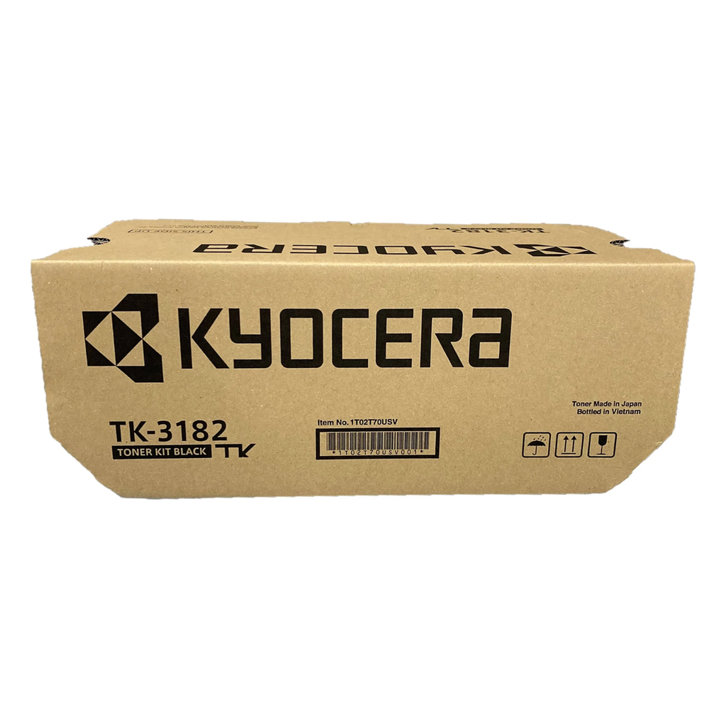 Tóner Kyocera TK-3182 Negro - Original de Alto Rendimiento para ECOSYS P3055dn / M3655idn