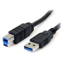StarTech.com USB3SAB6BK 6 Feet Black SuperSpeed USB 3.0 Cable A to B - M/M