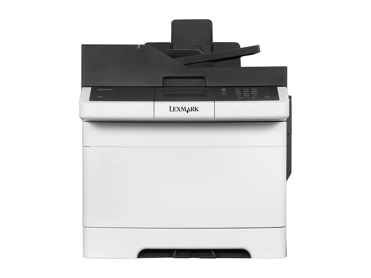 Lexmark CX410E Laser Multifunction Printer - Color - Plain Paper Print - Desktop - Refurbished