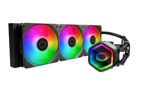 Cooler Master 360 Core II AIO WATER COOLING Dual Infinity Mirror ARGB 360mm AMD Ryzen AM5|4, Intel LGA 1851|1700