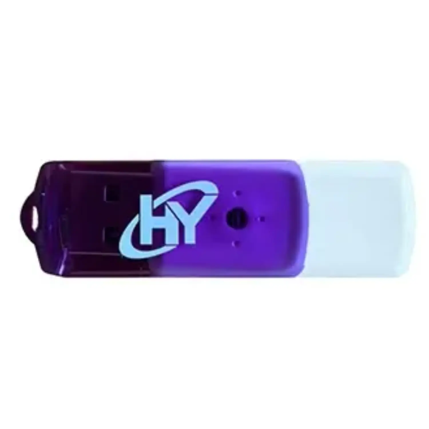 Memoria USB 8GB Hyundai Bravo | Color Púrpura | Plástico Resistente | USB 2.0 | Nueva Sellada | Diseño Ultra Compacto | Ideal para Estudiantes, Oficina y Respaldo de Documentos