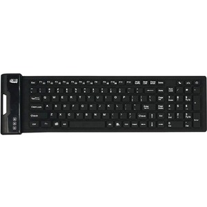 Teclado Adesso AKB-222UB - Cable Conectividad - USB Interfaz - Ingl&eacute;s (EEUU) - Negro