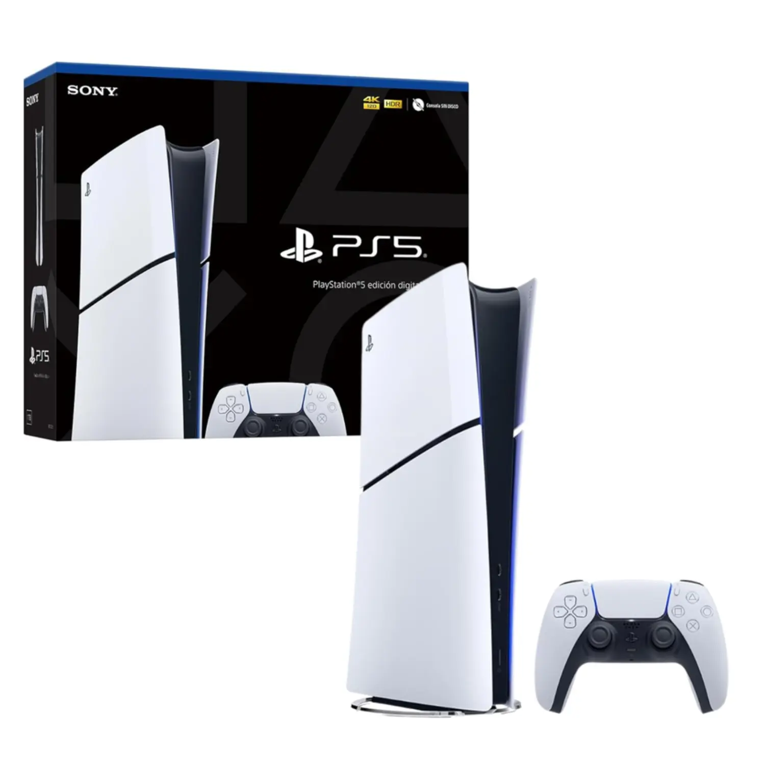 Sony PlayStation 5 Slim Digital Edition Consola SSD Ultra HD Blanca
