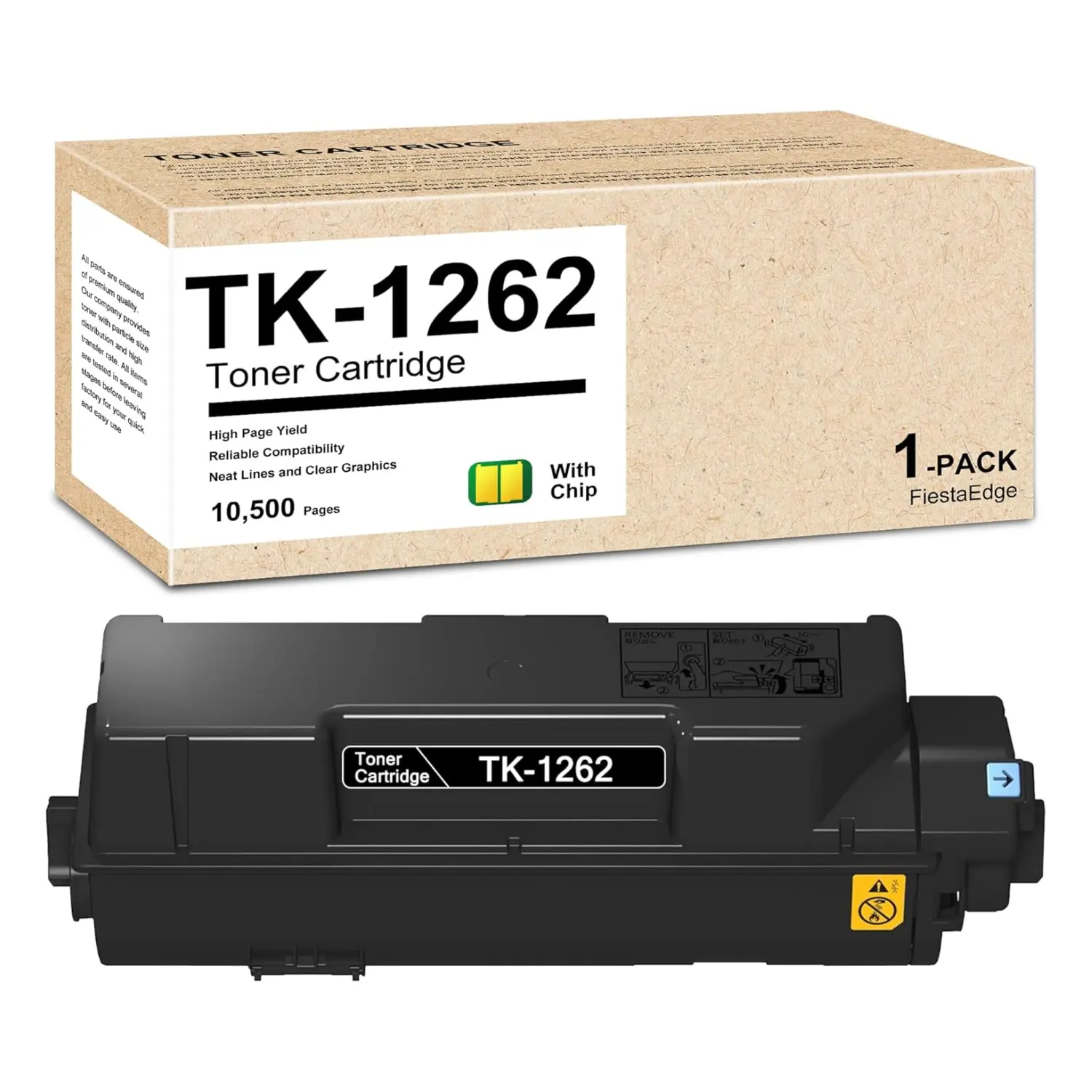Tóner Kyocera TK-1262 Negro - Original para ECOSYS MA2100cwfx / PA2100cwx