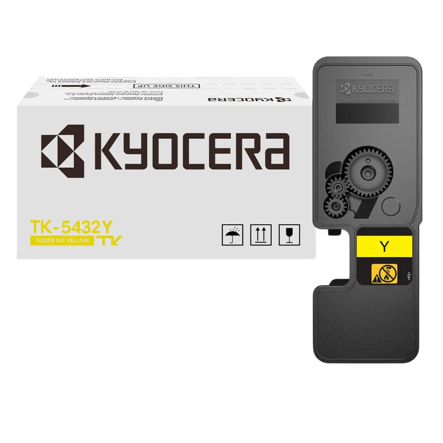 Tóner Kyocera TK-5432Y Amarillo Original 1,250 Páginas para ECOSYS MA2100cfx y PA2100cx