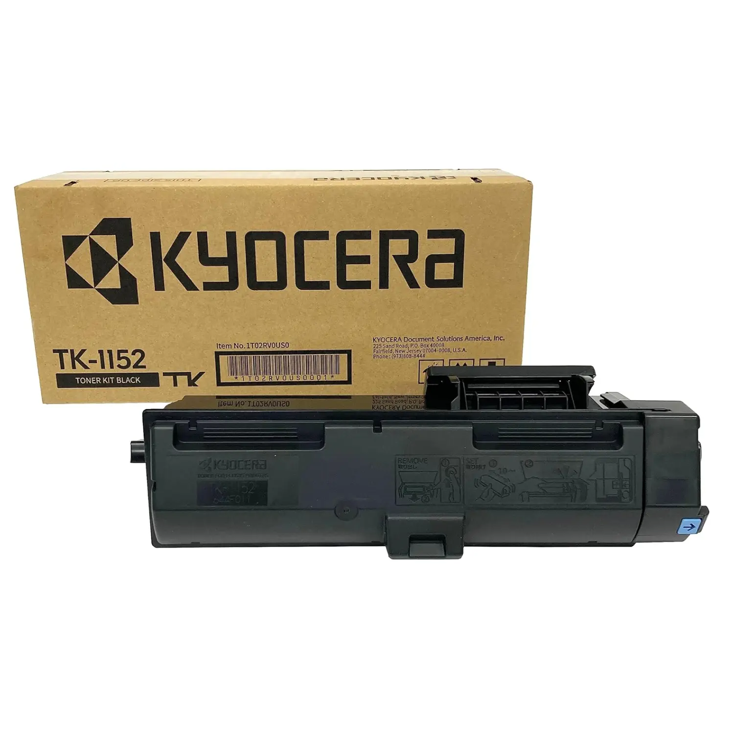 Tóner Kyocera TK-1152 Negro - Original para ECOSYS P2235dw / M2135dn / M2635dw / M2735dw