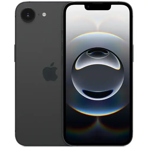 Apple iPhone 16E 128GB Negro Dual SIM eSIM + Física Versión India