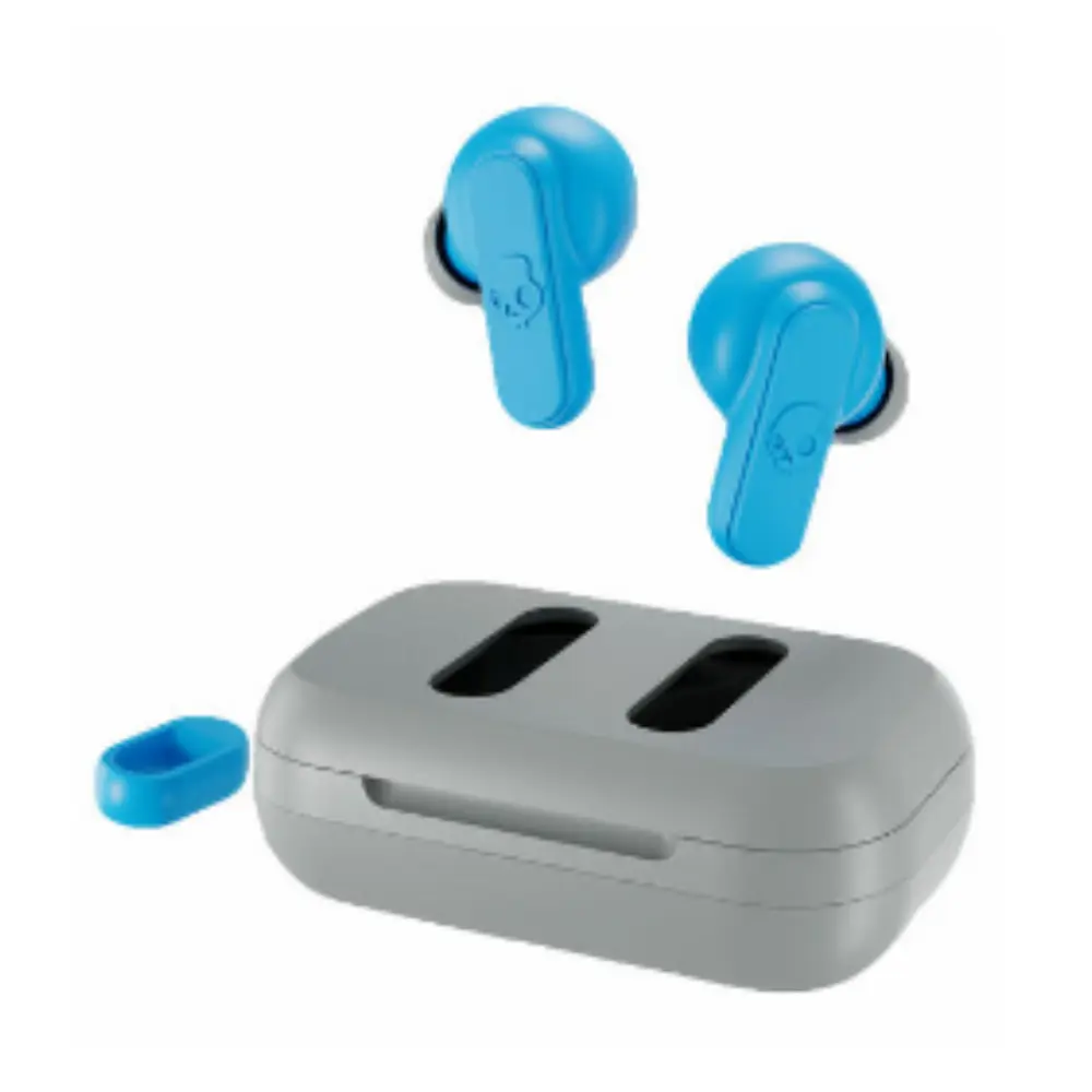Skullcandy Dime Audífonos Inalámbricos Bluetooth Gris Claro Azul