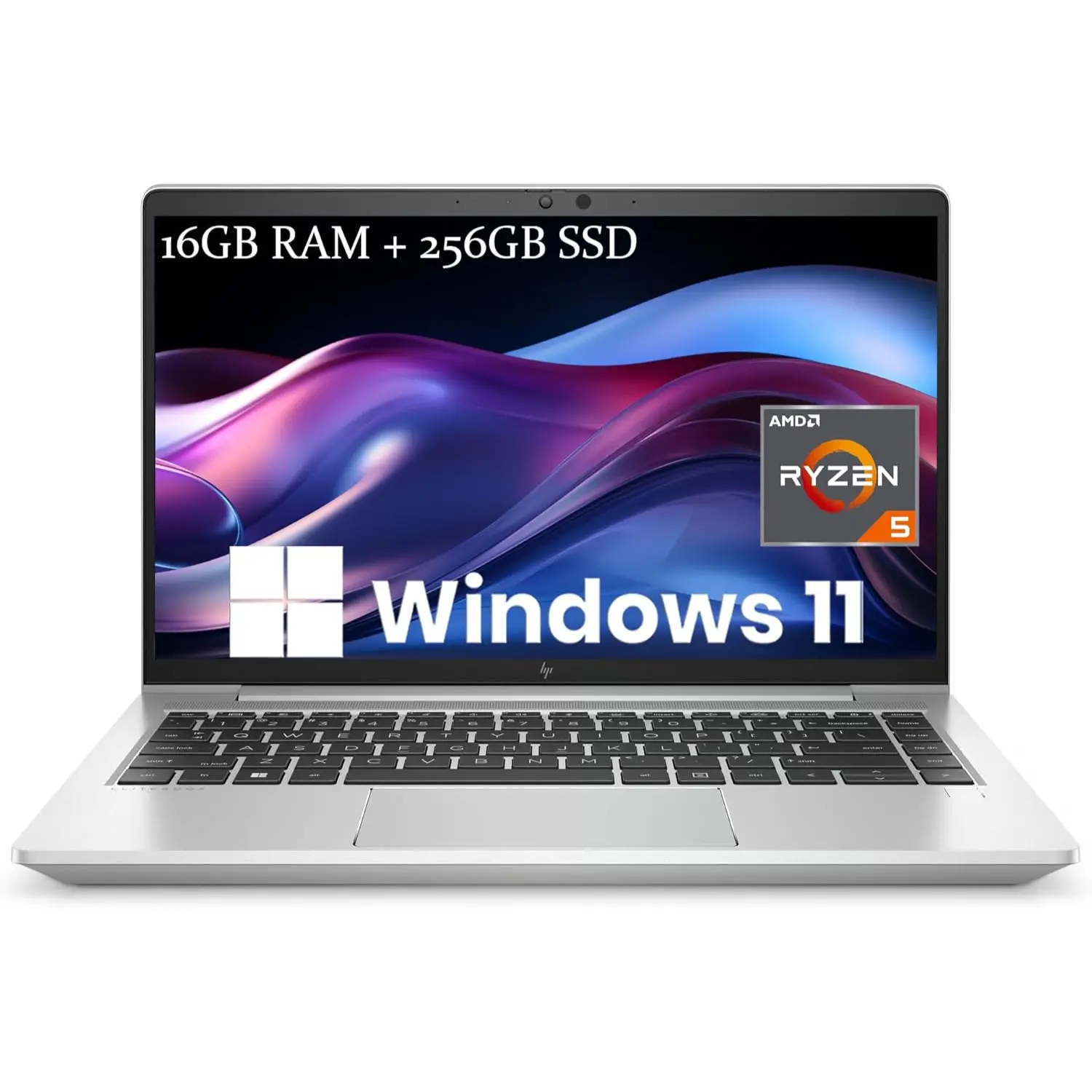 Reacondicionado-HP EliteBook 645 G9 Laptop Ryzen 5 16GB RAM 256GB SSD 14" FHD Windows 11 Pro