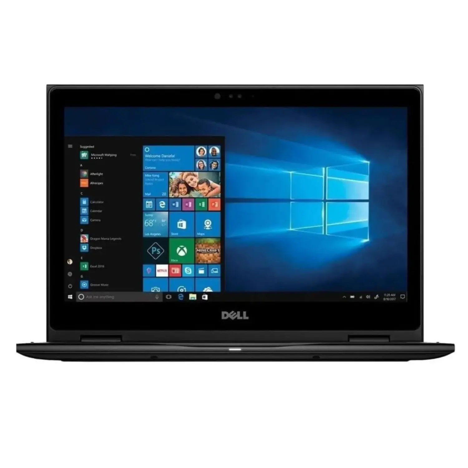 Dell Latitude 3390 2-in-1 Touch 13.3" FHD - Intel Core i5-8250U, 16GB RAM, 256GB SSD, Win 11 Pro - Black (Grado A) Español/Ingles