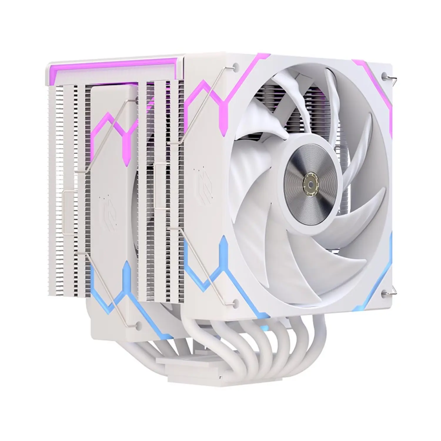 Disipador CPU EINAREX Glide G300 Black – Doble Fan – Pantalla Digital de Temperatura – ARGB – Multi Sockets