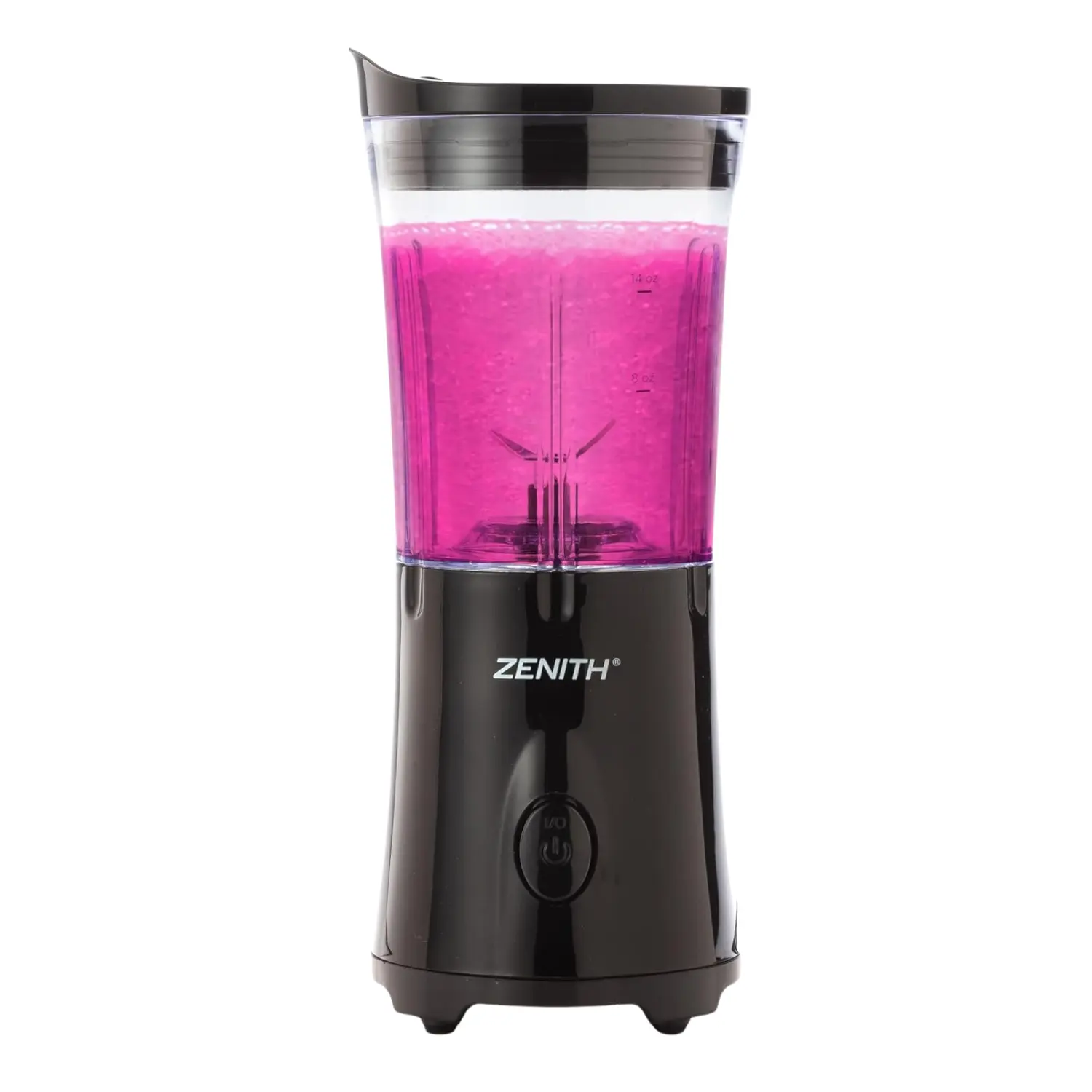 Licuadora Personal Zenith 350W Negra - Portátil, Ideal para Smoothies y Batidos Nutritivos