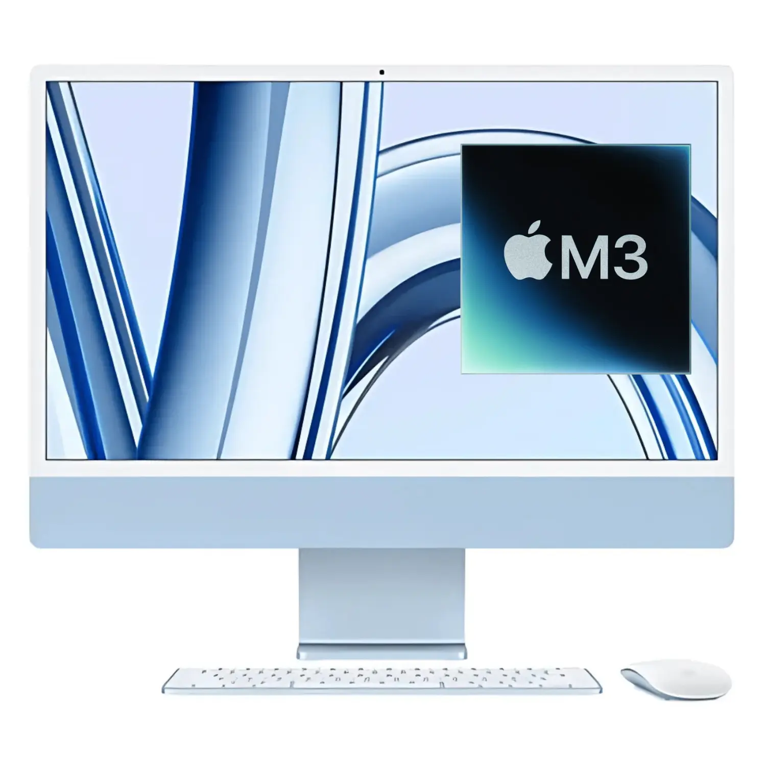 Apple iMac 24" M3 8GB RAM 512GB SSD 4.5K Retina Plata Español Chile