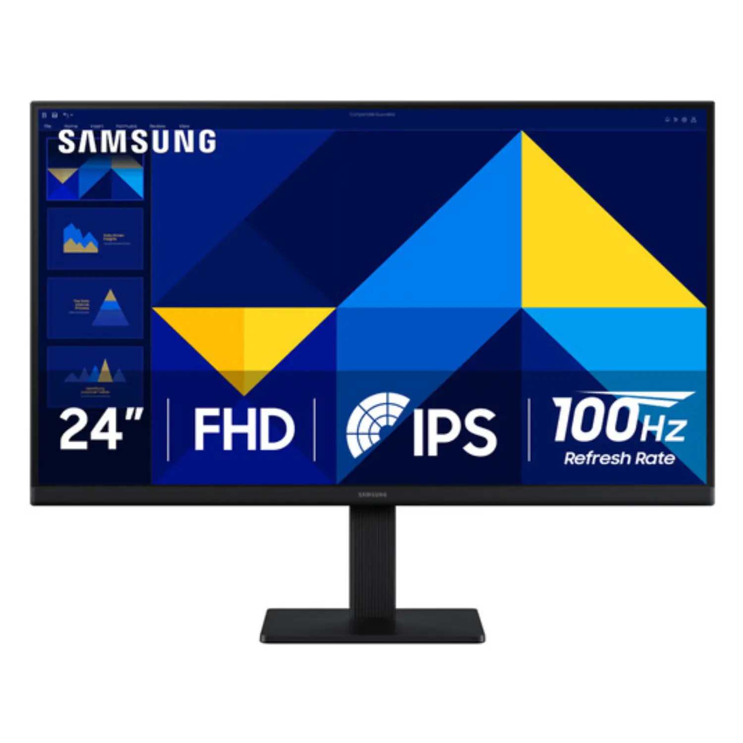Monitor Samsung 24" FHD Serie S3 S30GD – Fluidez de 100Hz y Confort Visual