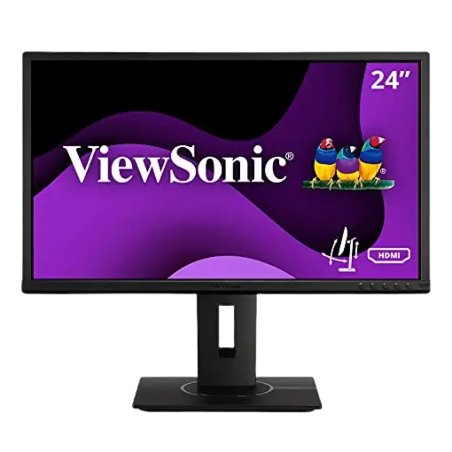 Monitor LCD 24" Full HD 1920x1080 HDMI Oficina y Gaming