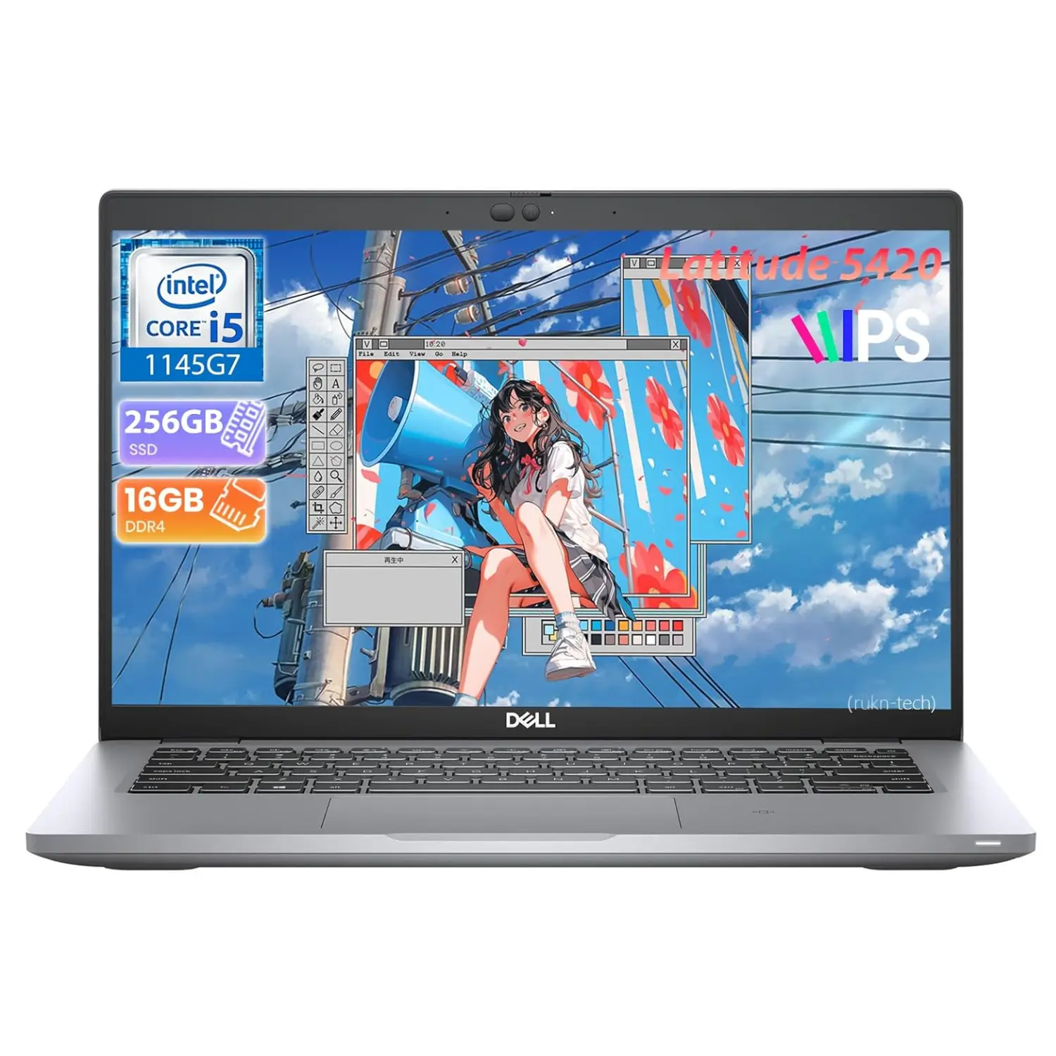 Dell Latitude 5420 14" FHD - Intel Core i5-1145G7 vPro, 16GB RAM, 256GB SSD, Win 11 Pro - Black (Grado A)