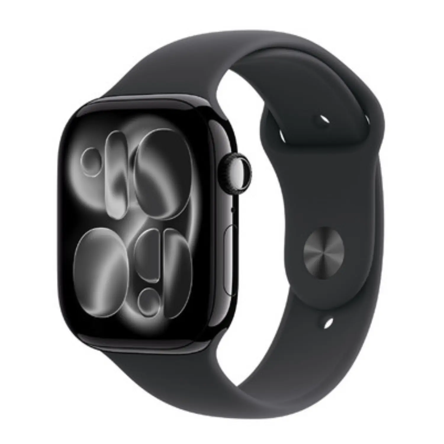Apple Watch Series 11 GPS 46mm Negro Jet Banda Deportiva Negra S/M