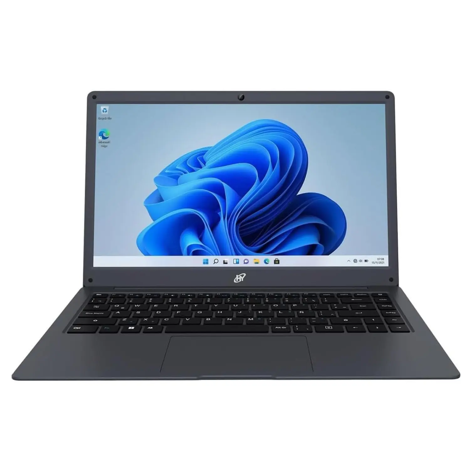 Hyundai HyBook 14.1" - Laptop Intel Celeron N4500, 4GB RAM, 128GB, Teclado en Español, Windows 11 Home S, Space Grey