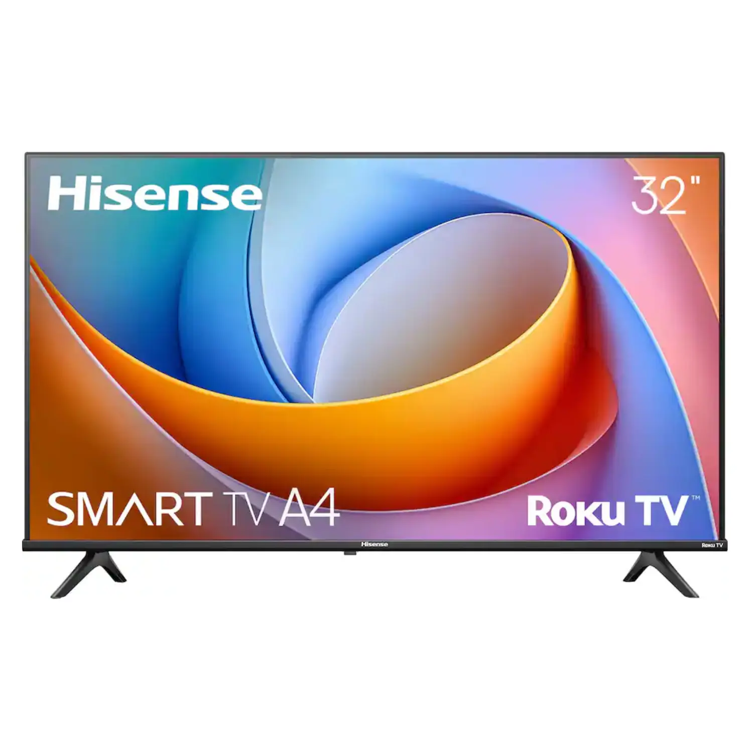 [32A47HNR/NEW] Smart TV Hisense 32" HD 720p 32A47HNR - Serie A4 2025, Roku TV, Motion Rate 120, Procesador de Imagen LED y Compatible con Google Assistant/Alexa