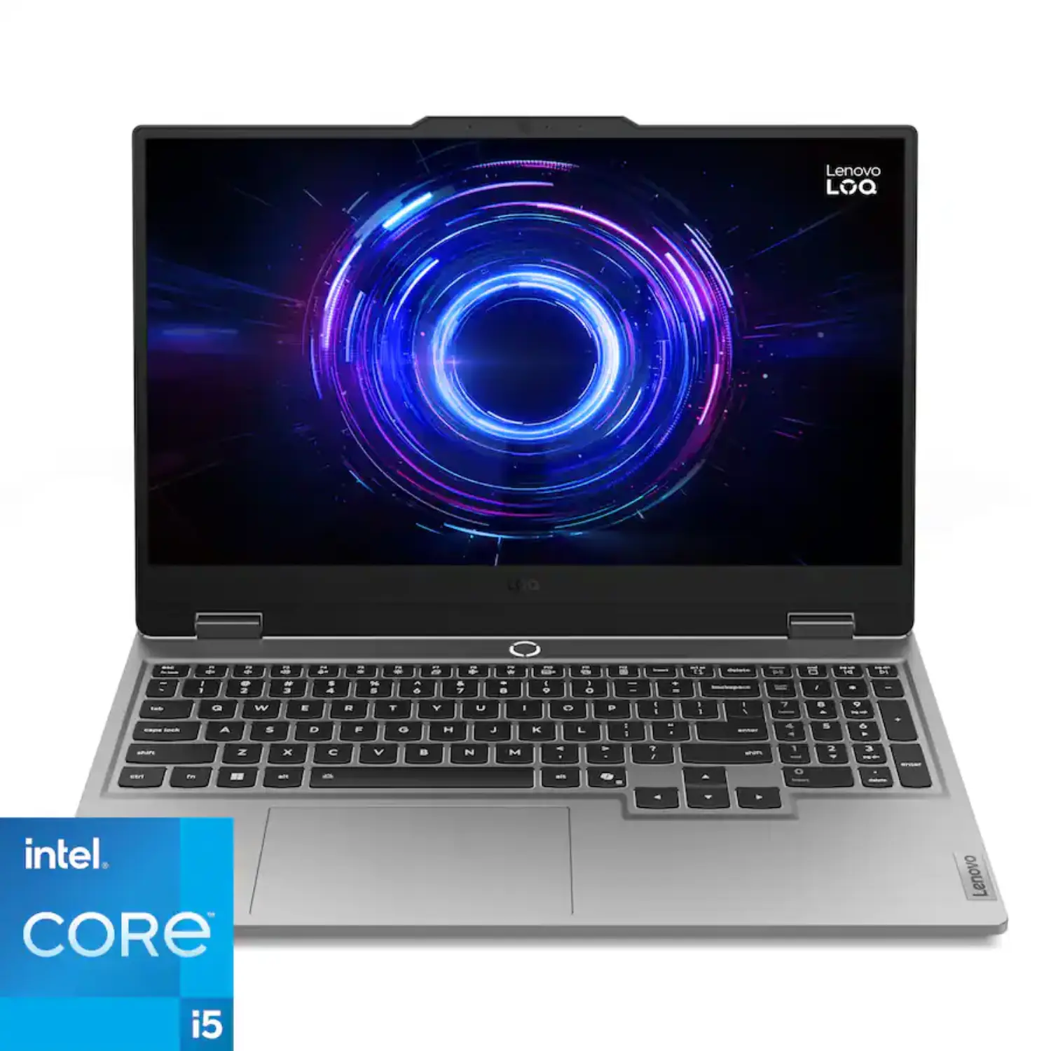 [83JE002KUS/NEW] Lenovo LOQ 15IRX10 – Laptop Gamer 15.6" FHD 144Hz, Intel Core i5-13450HX, NVIDIA RTX 5050 8GB, 16GB RAM, 512GB SSD, Luna Grey, Teclado Retroiluminado
