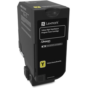 [74C1HY0/NEW] Cartucho de tóner Lexmark Unison Alto Rendimiento Láser - Amarillo - Original - 1 Solamente