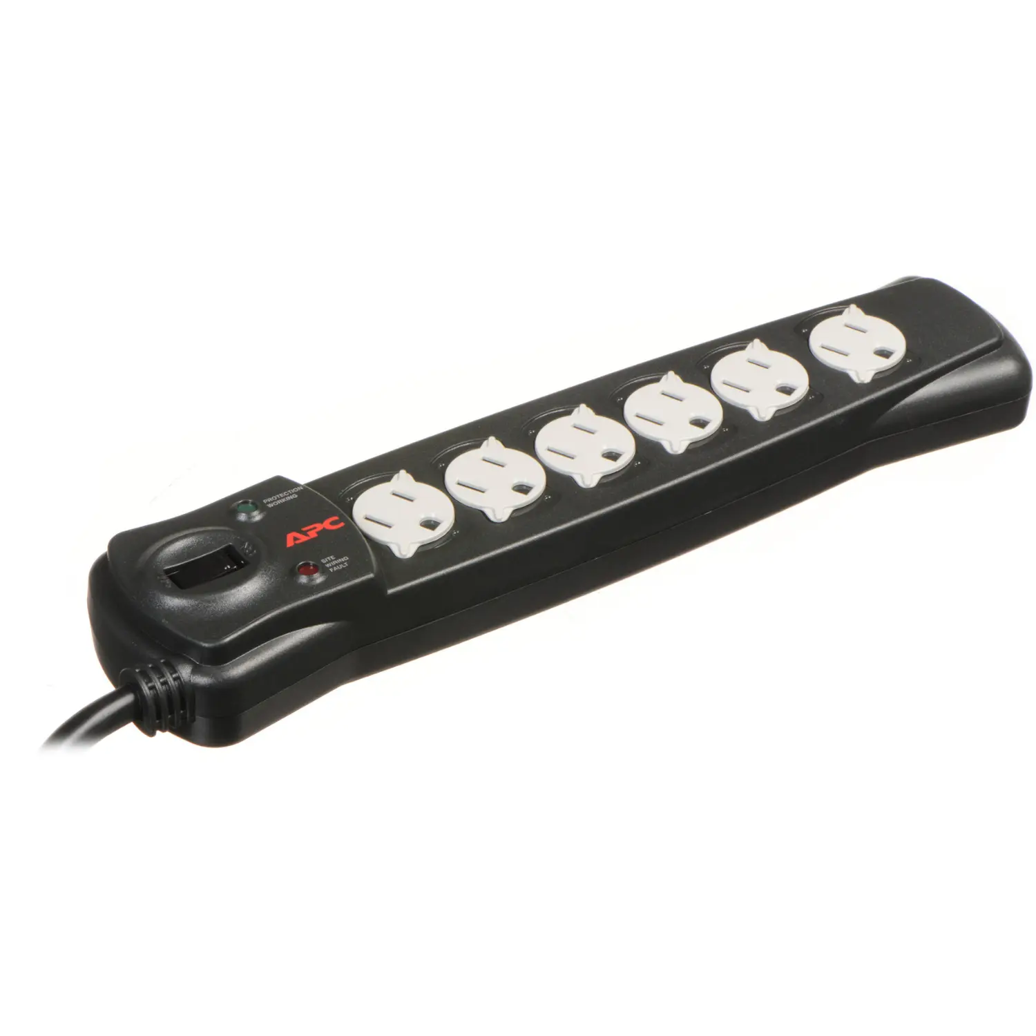 [P6B/NEW] APC SurgeArrest Essential P6B - Supresor de Picos de 6 Salidas, 120V, Protección contra Sobretensiones y Filtrado de Ruido profesional