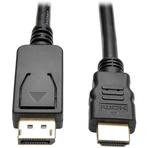 [P582-006-V2/NEW] Cable A/V Tripp Lite P582-006-V2 - 6 pies DisplayPort/HDMI - para Audio/Video de dispositivos, Monitor, Proyector, TV, Tarjeta gráfica