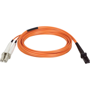 [N314-01M/NEW] Tripp Lite Cable Fibra Óptica OFNR MT-RJ Macho - 2x LC Macho, 1 Metro, Naranja
