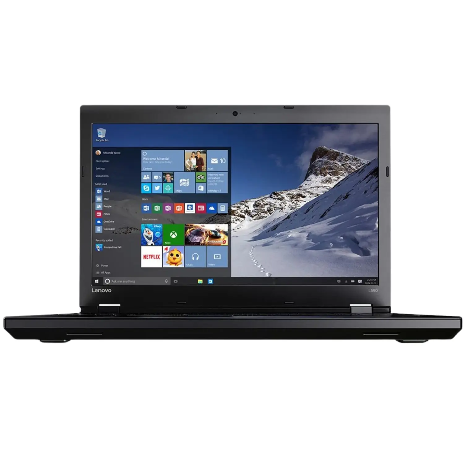 [L560-RCD/RFB] Laptop LENOVO ThinkPad L560 | Pantalla 15.6″ | Intel Core i5 | 8GB RAM | 500GB HDD | Teclado Numérico | Windows 10/11 Pro | Negro - Grado A