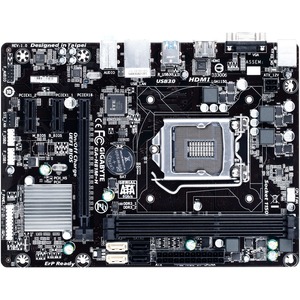 [GA-H81M-H/RFB] Placa Base de Ordenador de Escritorio Gigabyte Ultra Durable GA-H81M-H - Intel H81 Conjunto de Circuitos Integrados - Socket H3 LGA-1150 - Micro ATX