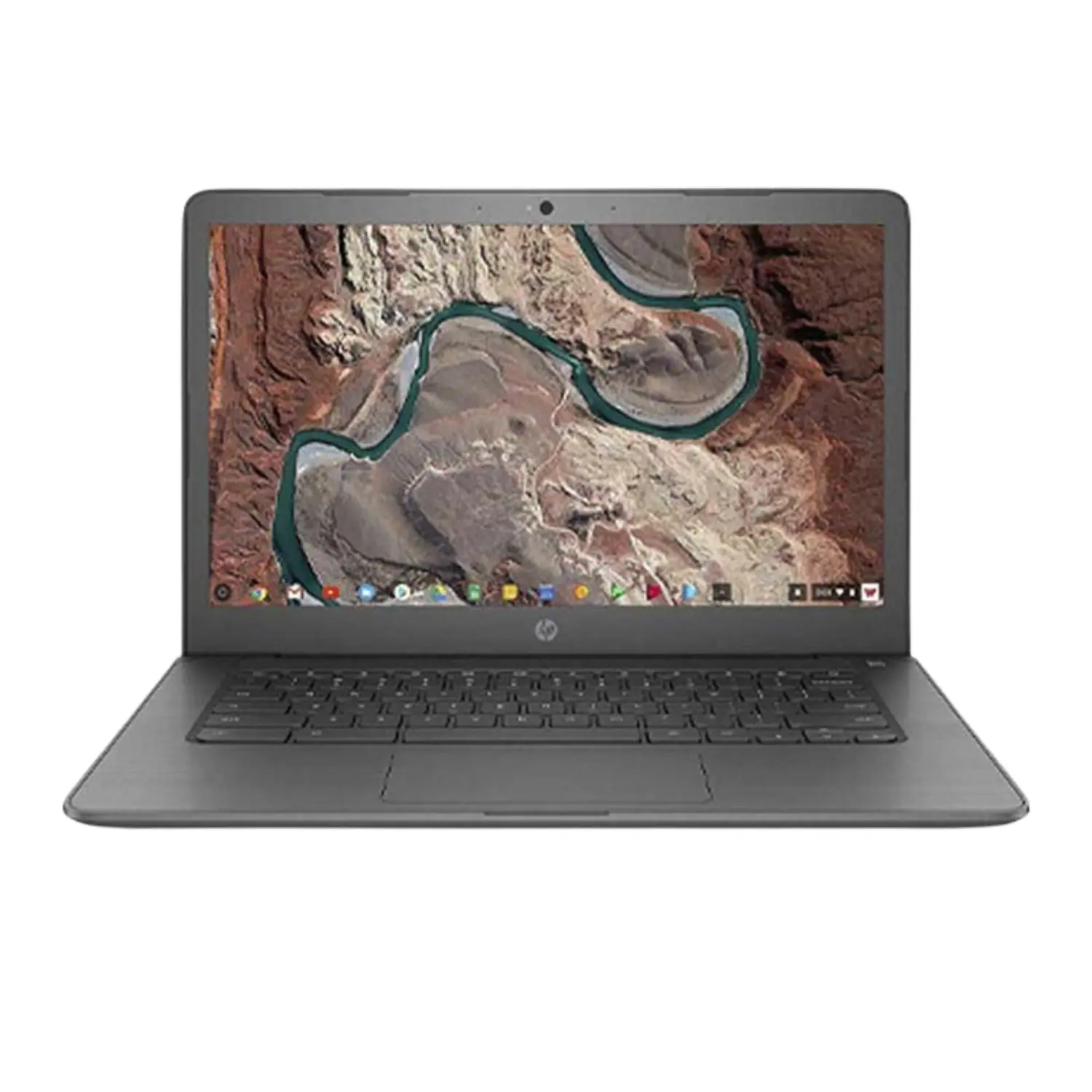 [4YN65UAW-GRB/RFB] HP Chromebook 14-ca043cl - Laptop 14", Intel Celeron N3350, 4GB RAM, 32GB eMMC, Chrome OS, Chalkboard Gray