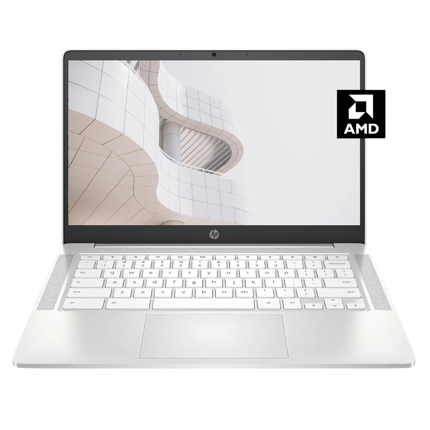 [31U19UA#ABA-GRB/RFB] HP Chromebook 14a-nd0050nr - Laptop Táctil 14", AMD 3015Ce, 4GB RAM, 32GB eMMC, Chrome OS, Plata