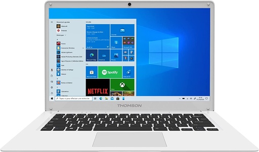 [WWNEO14A4WH64-P-GRB/RFB] Refurbished Thomson Laptop NEO14,14.1 Inch, Intel Atom, 4Gb RAM, 64Gb eMMC Storage, Windows 10 - White Grado B