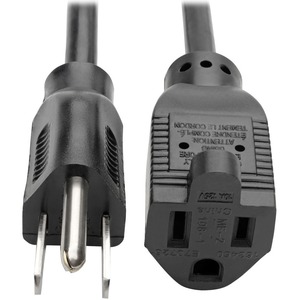 [P022-003/OB] Open Box Tripp Lite Power Extension Cord 18 AWG 10A NEMA 5-15R to NEMA 5-15P 3ft 3'