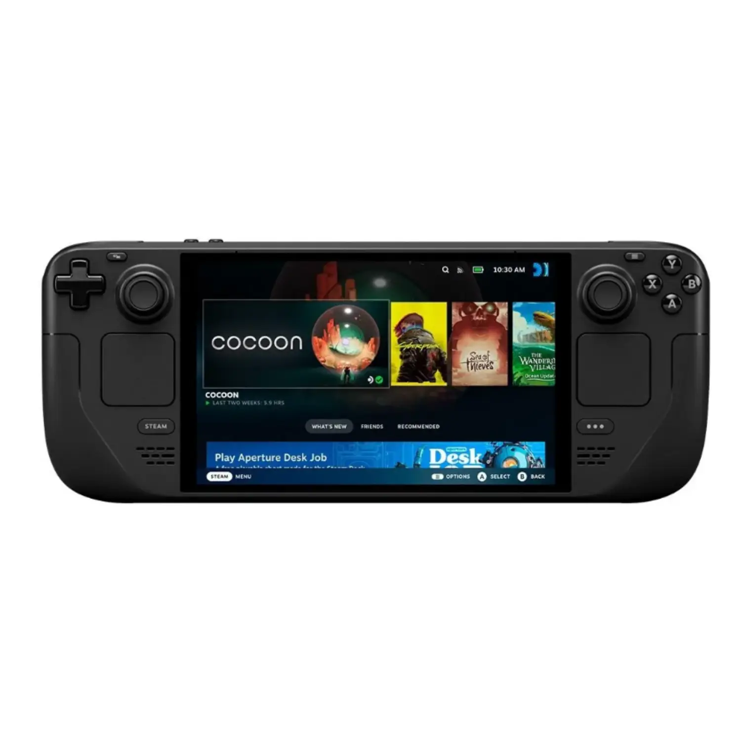 [V004497-00/OB] Valve Steam Deck OLED 512GB – Consola Portátil Gaming, Pantalla OLED 90Hz, SSD NVMe 512GB, OPEN BOX