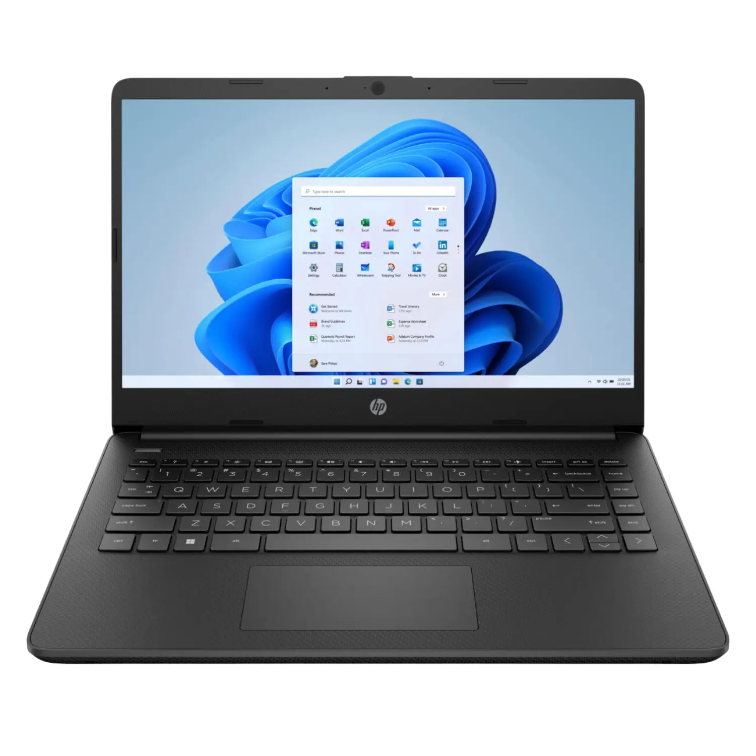[8C5Q4UA#ABA/RFB] HP Laptop 14-dq0706tg 14" HD - Intel Celeron N4120, 4GB RAM, 64GB eMMC, Win 11 Home S  (Grado A)