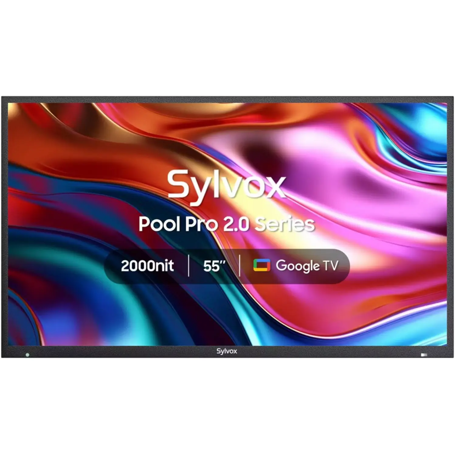 [OQ55A2KHGF/NEW] Pool Pro 2.0 55" QLED Full Sun Outdoor TV – 4K UHD, 2000 nits Ultra Bright, Smart Google TV, Waterproof – Modelo OQ55A2KHGF