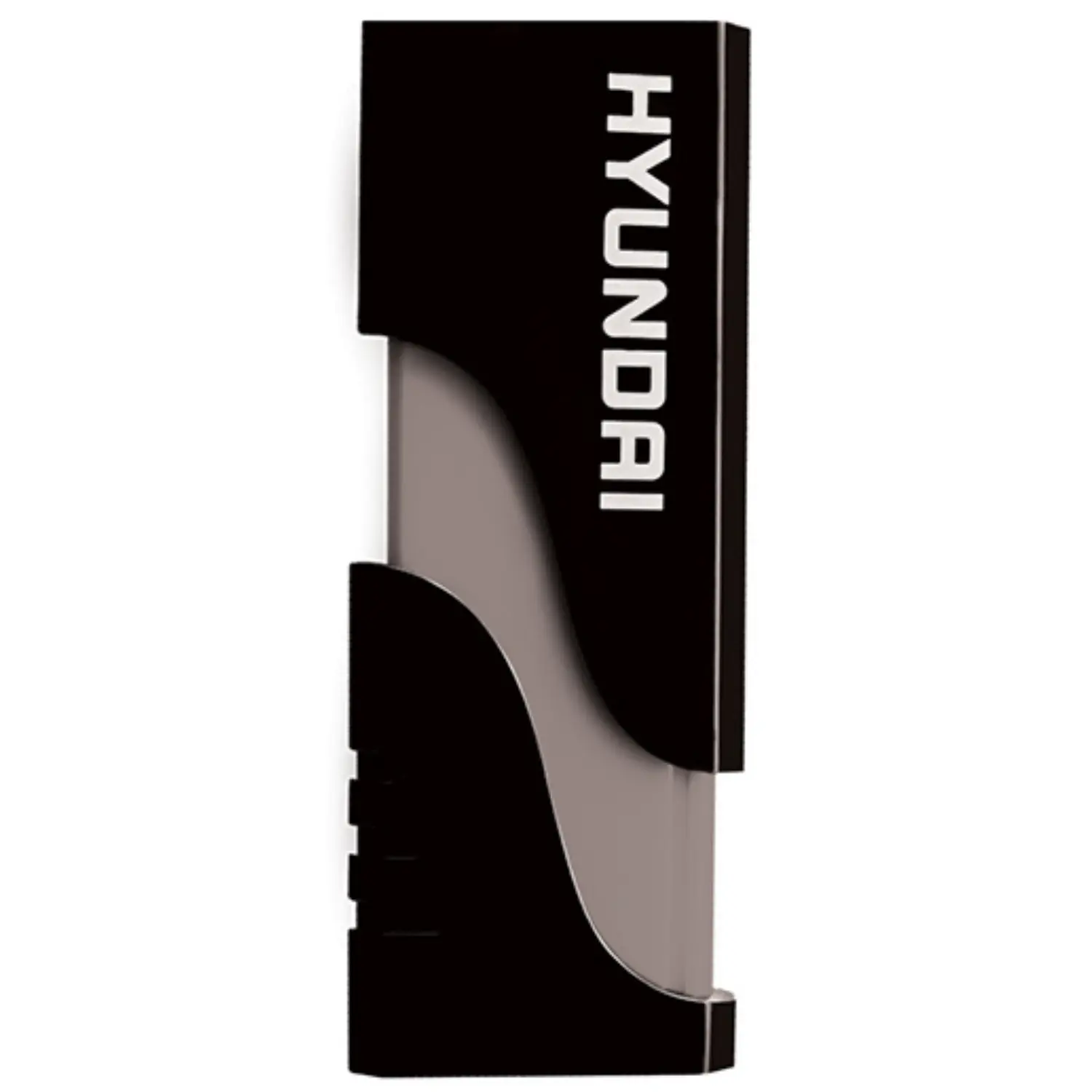 [U3BT/32W/NEW] Memoria USB 32GB Hyundai Boost | USB 3.0 High Speed | Negro con Blanco | Nueva Sellada | Transferencia Rápida | Para Video 4K, Gaming y Oficina