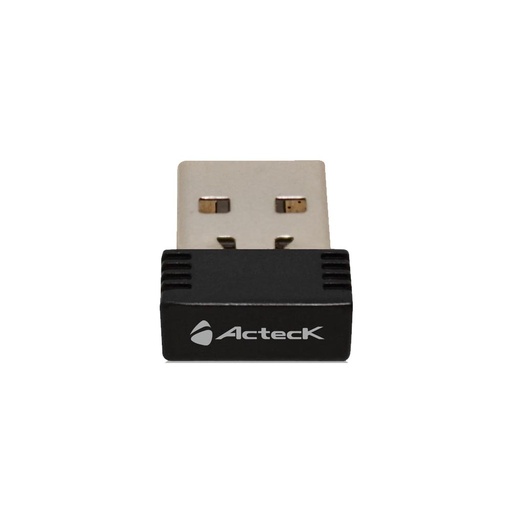 [LKAD400/NEW] Adaptador USB Inalámbrico, Acteck LKAD-400, , WiFi 150MB, 5dBi - Color Negro