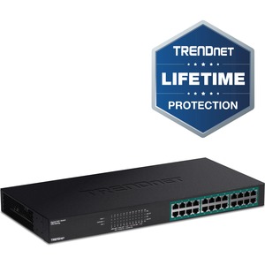 [TPE-TG240G/NEW] Conmutador Ethernet TRENDnet TPE-TG240G 24 - 10/100/1000Base-T - Nuevo - Conforme con normas TAA