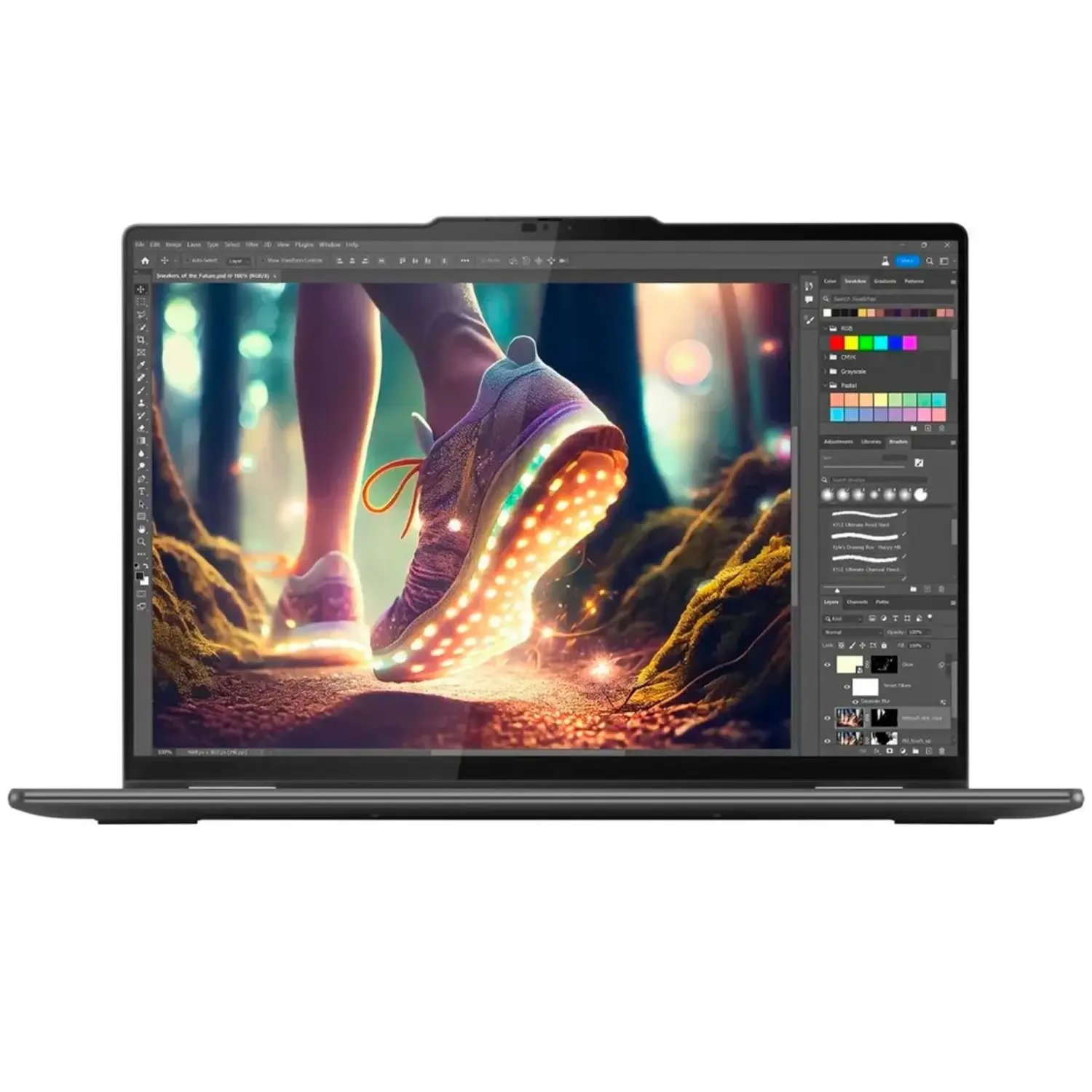 [83DL0002US/NEW] Lenovo Yoga 7i 2-in-1 16" Touch - Intel Core Ultra 7 155U, 16GB RAM, 1TB SSD, Win 11 - Storm Grey