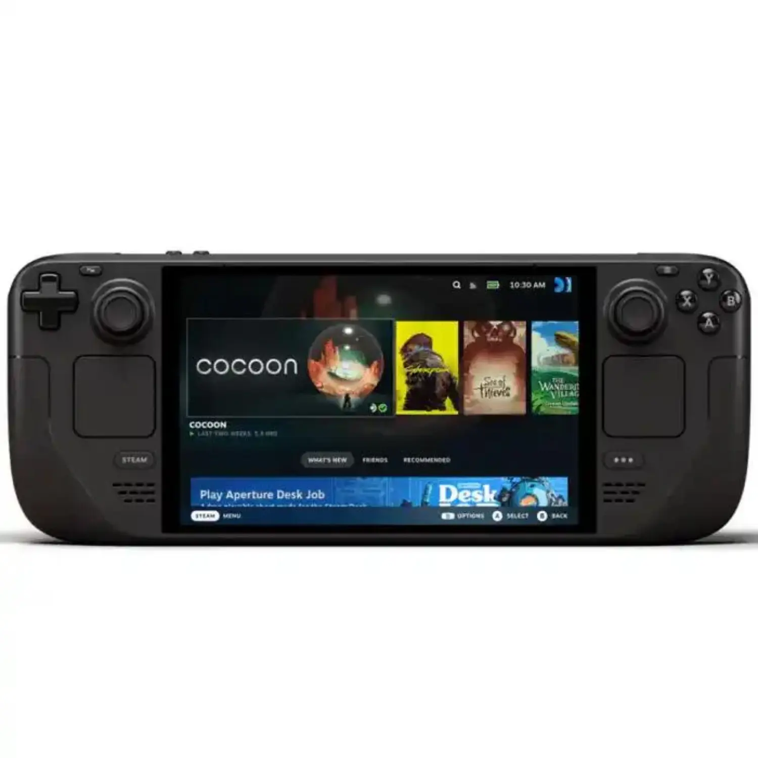 [V004502-10/NEW] Valve Steam Deck OLED – Consola Portátil 1TB NVMe SSD, Pantalla OLED 90Hz, AMD APU Zen 2/RDNA 2, Gaming Handheld