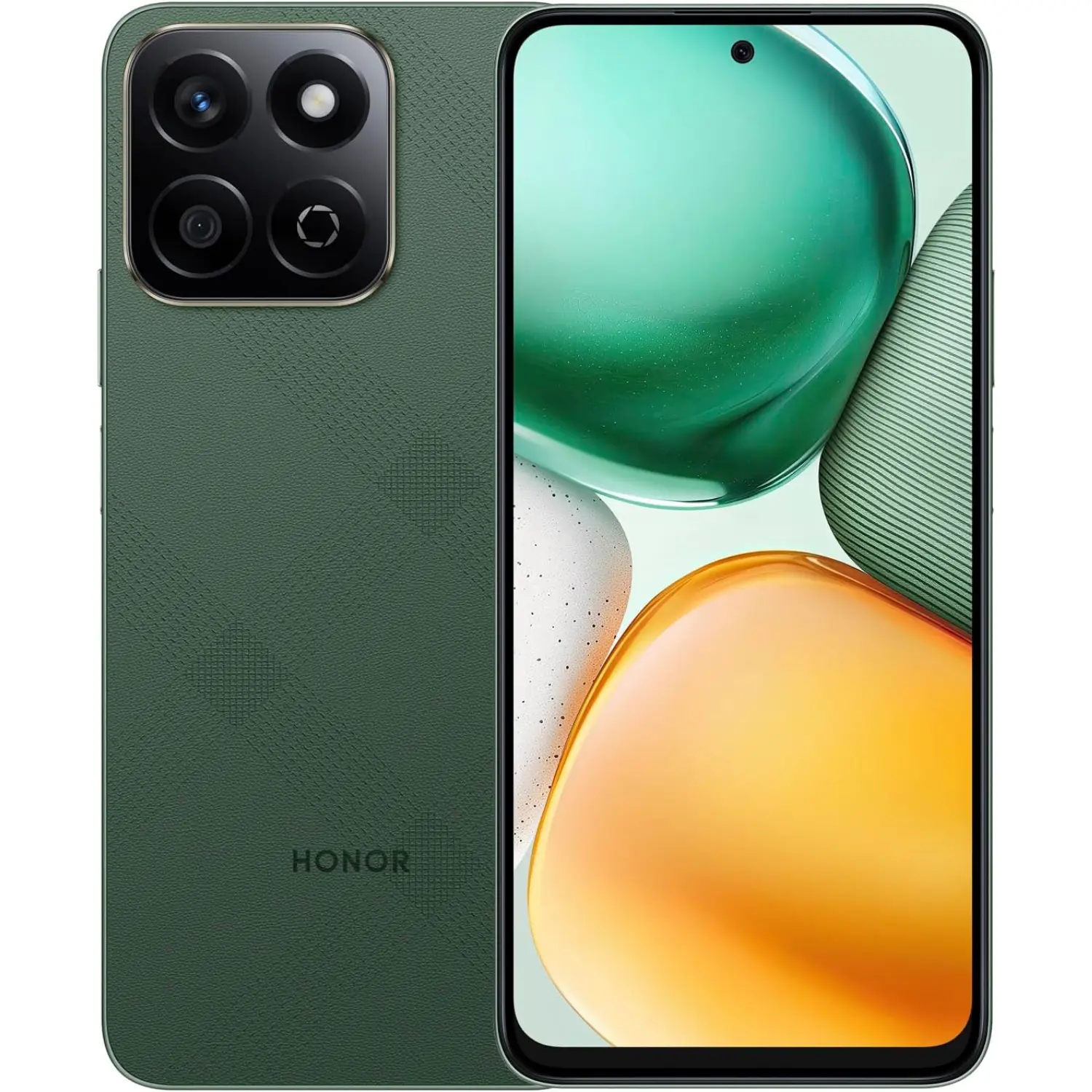 [5109BKGC/NEW] HONOR X7C Verde – Smartphone 6.74″ HD+, 256GB Almacenamiento, Triple Cámara, Gran Batería, Versión LATAM