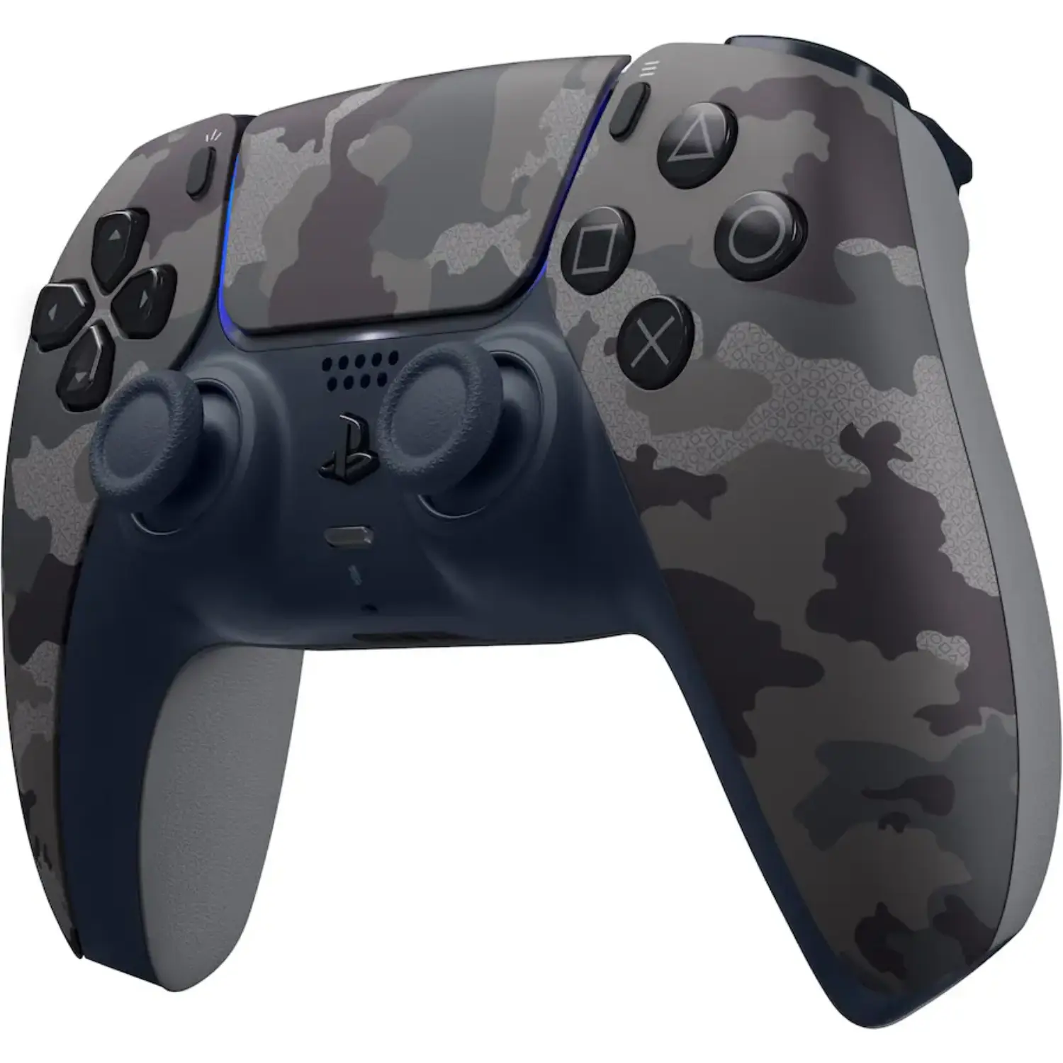 [1000039944/NEW] Sony PlayStation 5 DualSense Wireless Controller – Gray Camouflage, Retroalimentación Háptica, Gatillos Adaptativos, Micrófono Integrado – Nuevo
