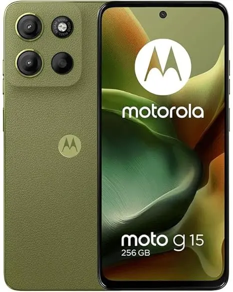 [PB6D0049MX/NEW] Motorola Moto G15 256GB Verde – Rendimiento Versátil y Diseño Moderno
