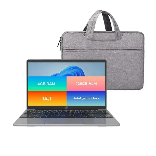 [HT14CCIC46EGHBDL/NEW] Laptop Hyundai HYbook 14.1" Intel Celeron N4020 4GB RAM 128GB Storage Win10 + Maletín Nuevo