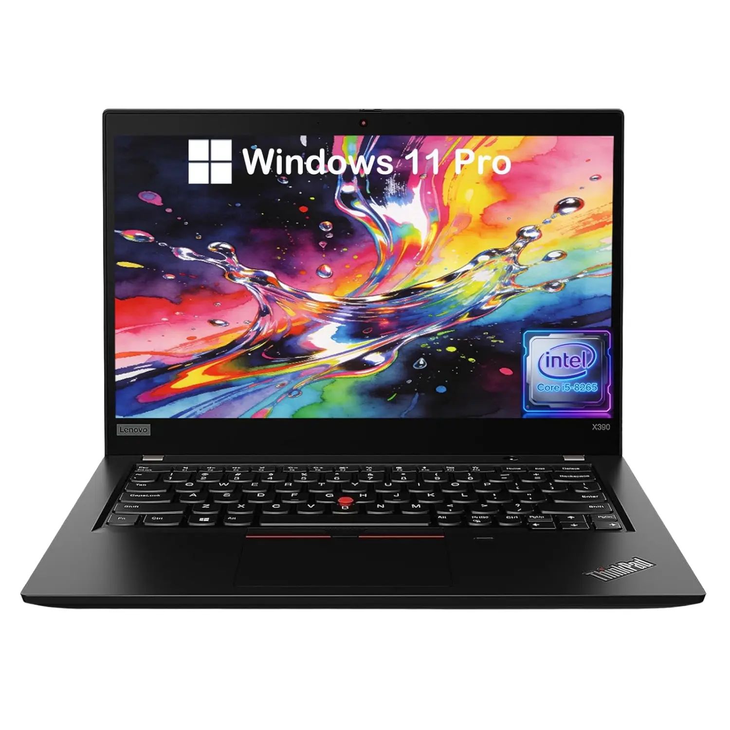 [X390-I5-8-256/RFB] Lenovo ThinkPad X390 13.3" FHD - Intel Core i5-8365U, 8GB RAM, 256GB SSD, Win 11 Pro - Black (Grado A)